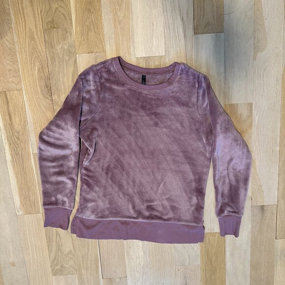Gaiam Velour Fleece Sweatshirt - Picture 1 of 4